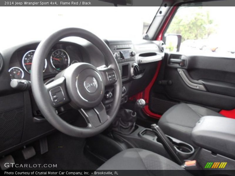 Flame Red / Black 2014 Jeep Wrangler Sport 4x4