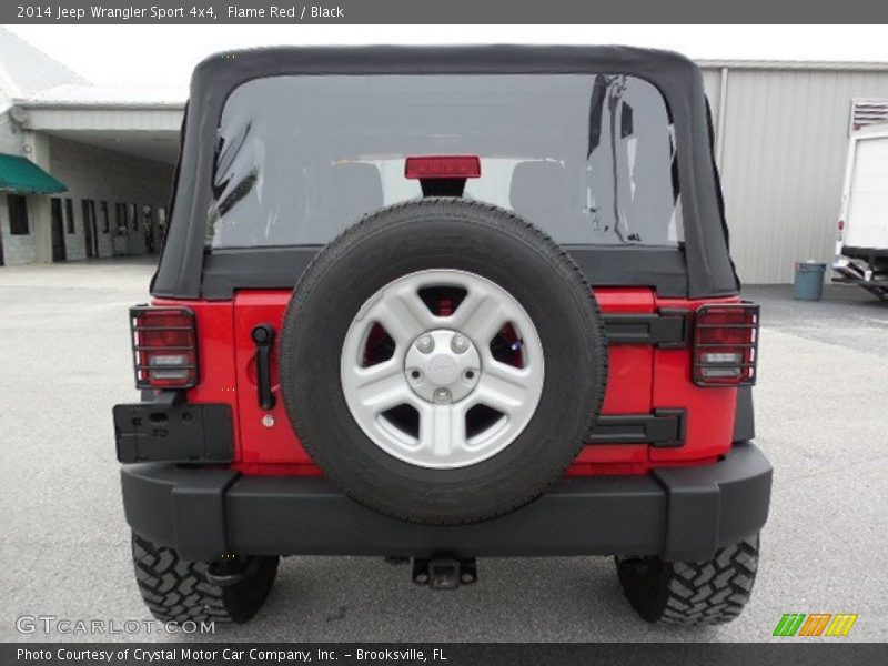 Flame Red / Black 2014 Jeep Wrangler Sport 4x4