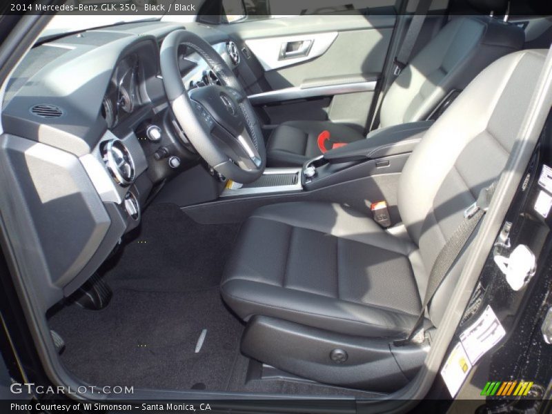 Black / Black 2014 Mercedes-Benz GLK 350
