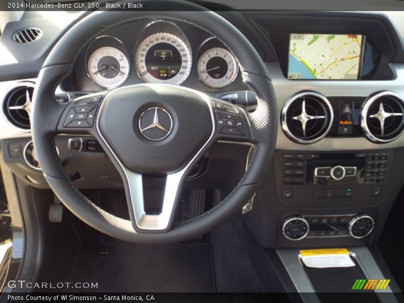 Black / Black 2014 Mercedes-Benz GLK 350