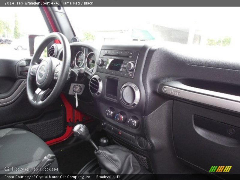 Flame Red / Black 2014 Jeep Wrangler Sport 4x4