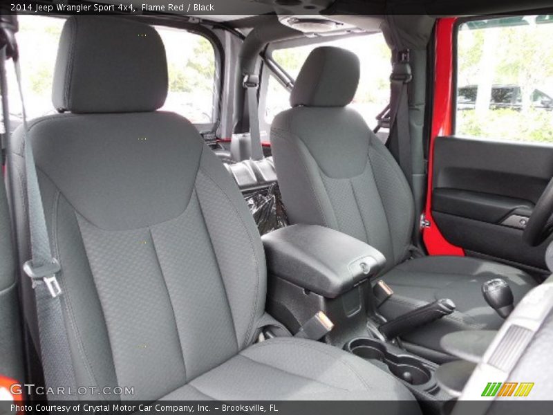 Flame Red / Black 2014 Jeep Wrangler Sport 4x4