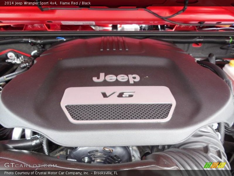 Flame Red / Black 2014 Jeep Wrangler Sport 4x4