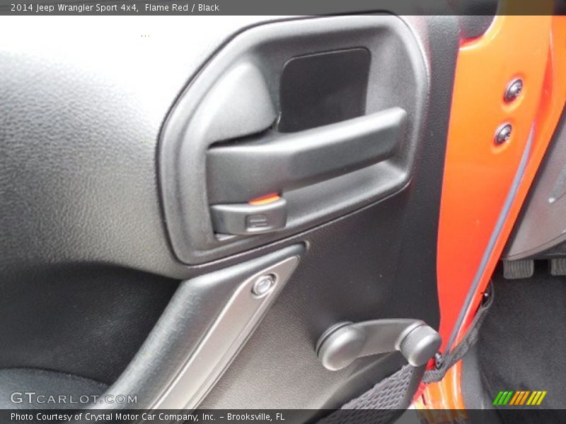 Flame Red / Black 2014 Jeep Wrangler Sport 4x4