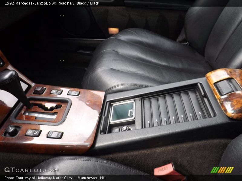 Black / Black 1992 Mercedes-Benz SL 500 Roadster