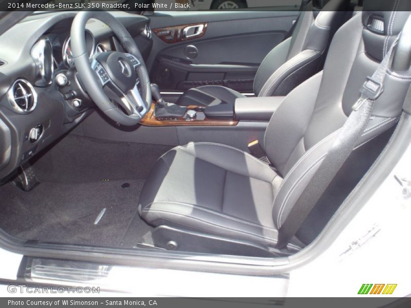 Front Seat of 2014 SLK 350 Roadster