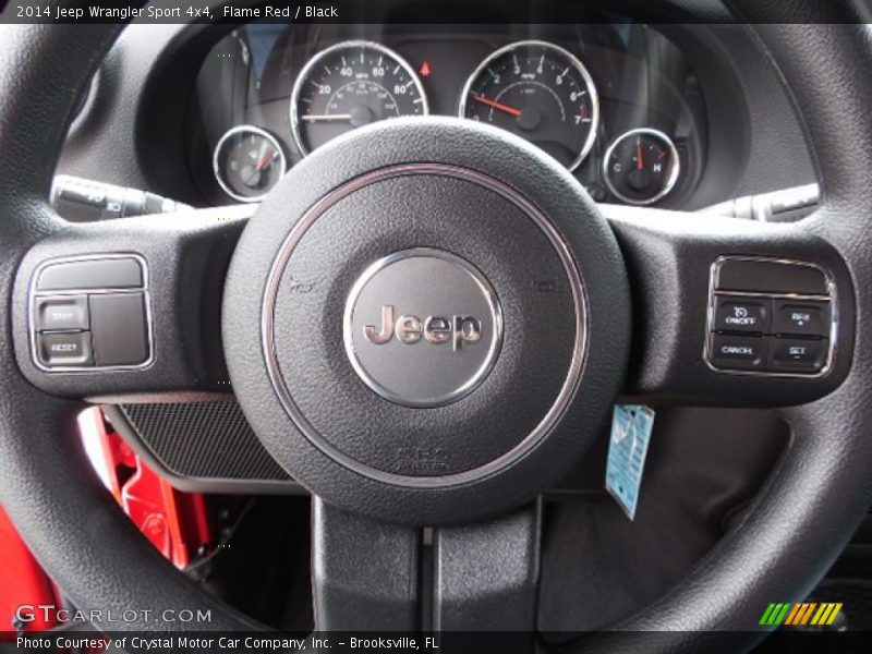 Flame Red / Black 2014 Jeep Wrangler Sport 4x4