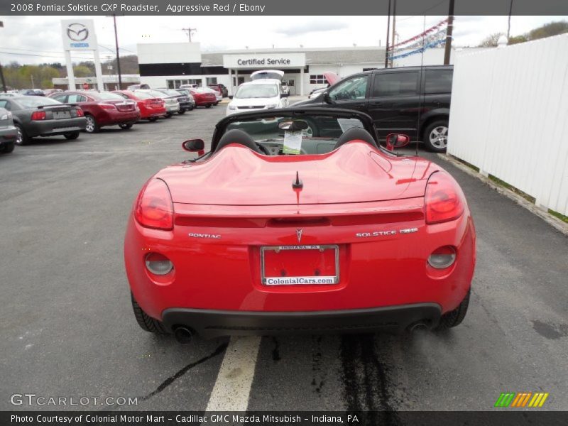 Aggressive Red / Ebony 2008 Pontiac Solstice GXP Roadster
