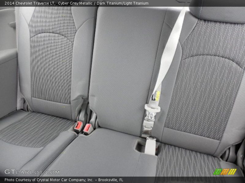 Cyber Grey Metallic / Dark Titanium/Light Titanium 2014 Chevrolet Traverse LT