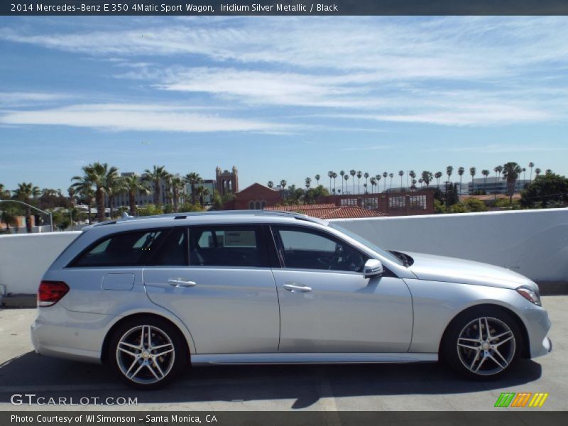 Iridium Silver Metallic / Black 2014 Mercedes-Benz E 350 4Matic Sport Wagon
