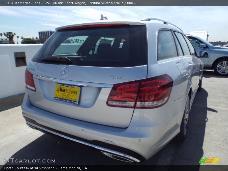 Iridium Silver Metallic / Black 2014 Mercedes-Benz E 350 4Matic Sport Wagon