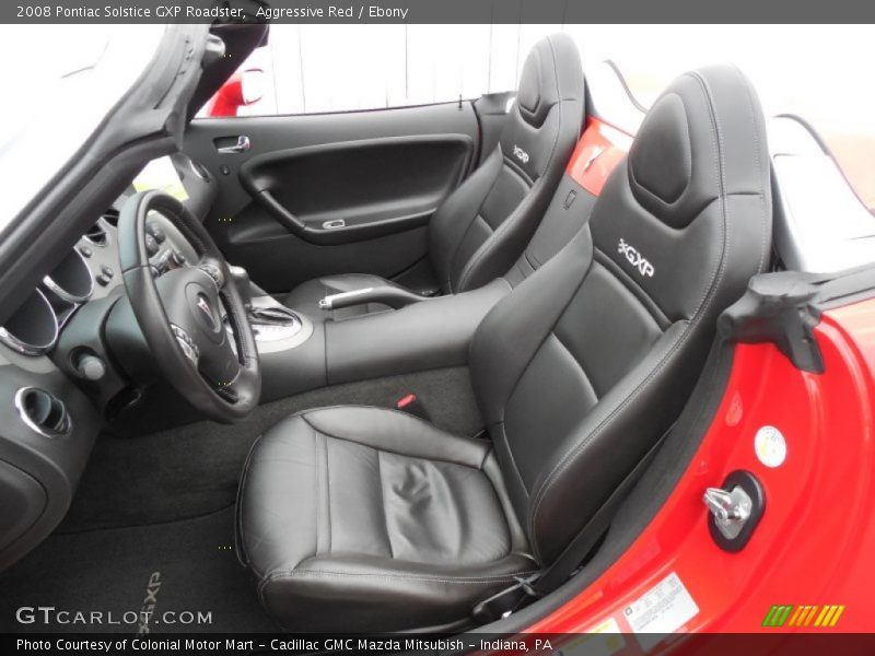 Aggressive Red / Ebony 2008 Pontiac Solstice GXP Roadster