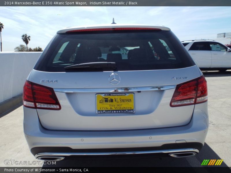 Iridium Silver Metallic / Black 2014 Mercedes-Benz E 350 4Matic Sport Wagon