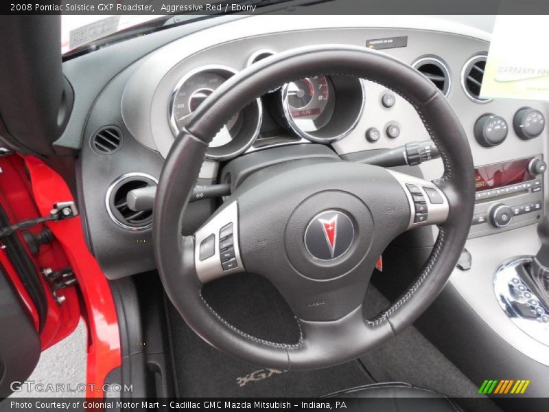 Aggressive Red / Ebony 2008 Pontiac Solstice GXP Roadster