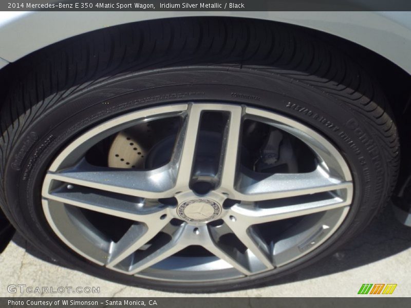 Iridium Silver Metallic / Black 2014 Mercedes-Benz E 350 4Matic Sport Wagon