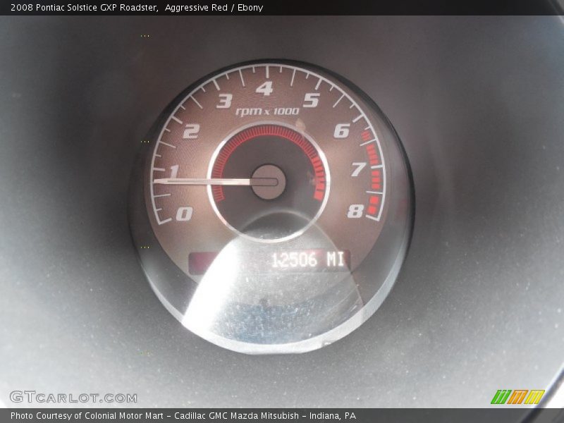 Aggressive Red / Ebony 2008 Pontiac Solstice GXP Roadster