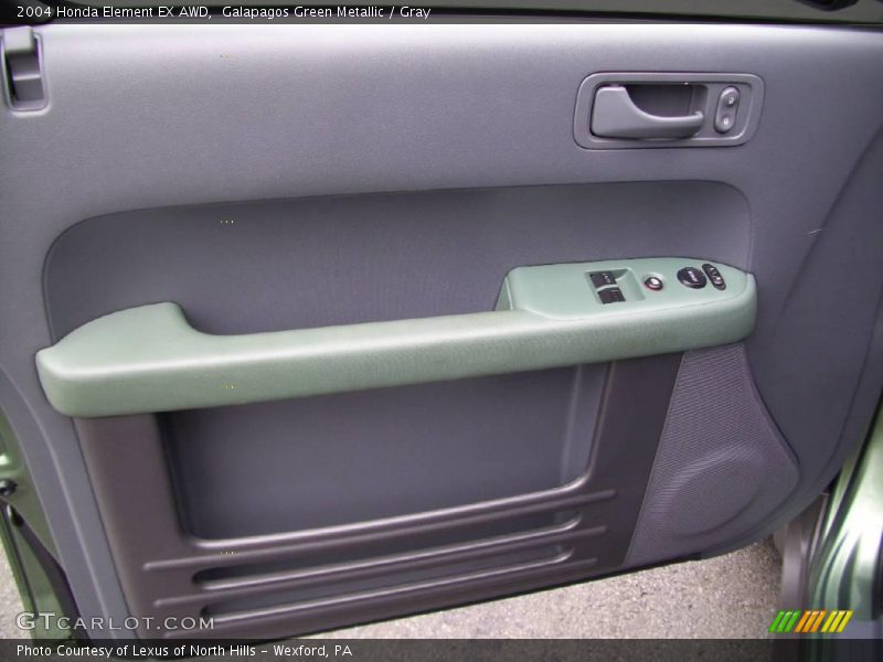 Galapagos Green Metallic / Gray 2004 Honda Element EX AWD