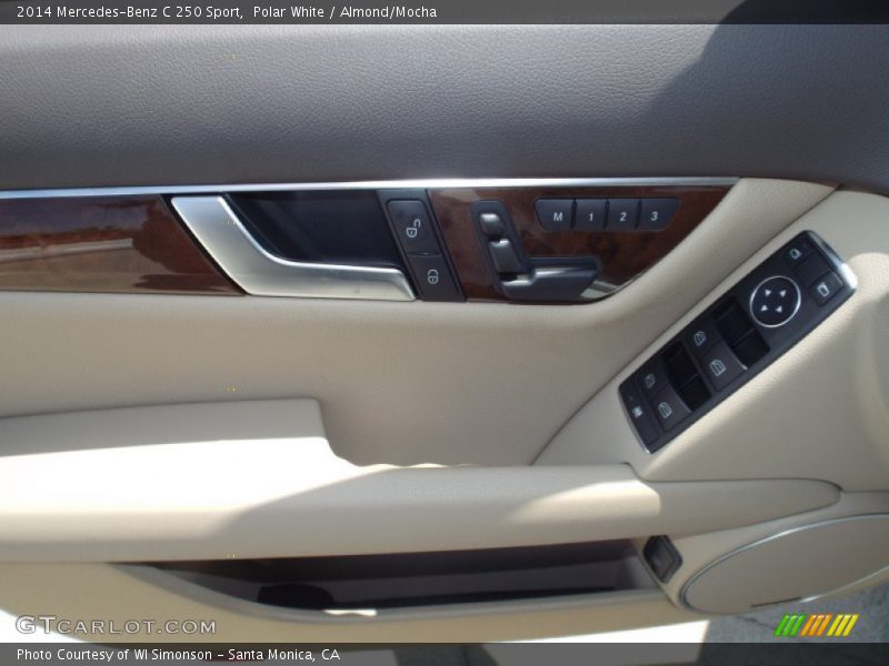 Polar White / Almond/Mocha 2014 Mercedes-Benz C 250 Sport