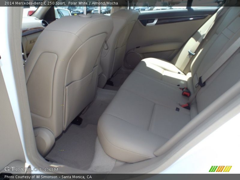 Polar White / Almond/Mocha 2014 Mercedes-Benz C 250 Sport