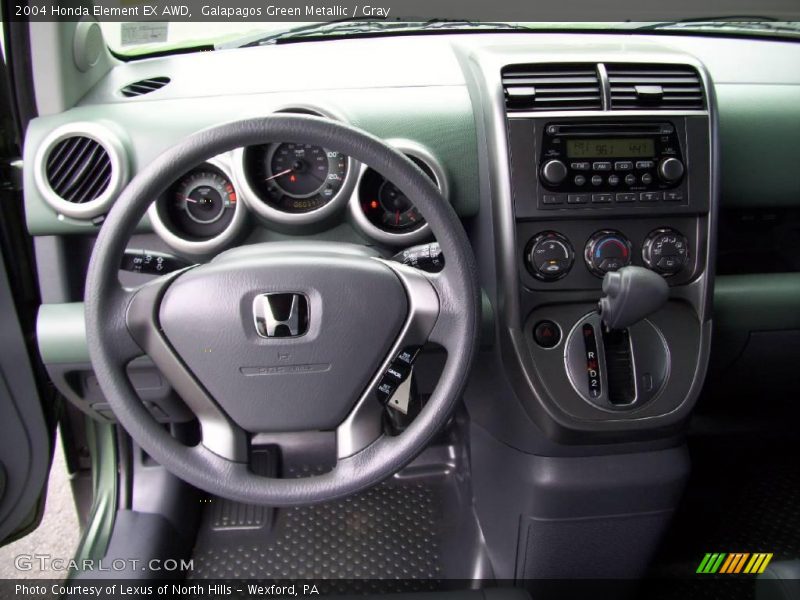 Galapagos Green Metallic / Gray 2004 Honda Element EX AWD