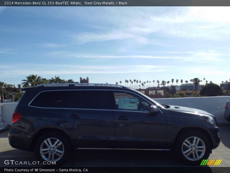 Steel Grey Metallic / Black 2014 Mercedes-Benz GL 350 BlueTEC 4Matic