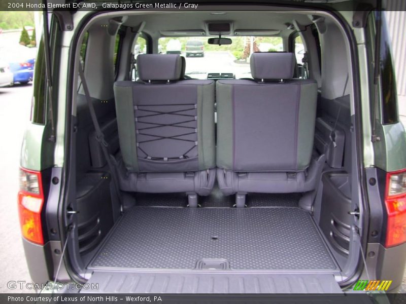 Galapagos Green Metallic / Gray 2004 Honda Element EX AWD