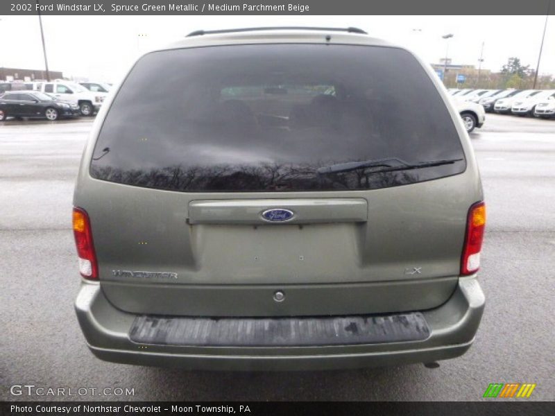 Spruce Green Metallic / Medium Parchment Beige 2002 Ford Windstar LX