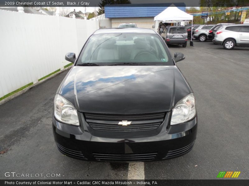 Black / Gray 2009 Chevrolet Cobalt LT Sedan