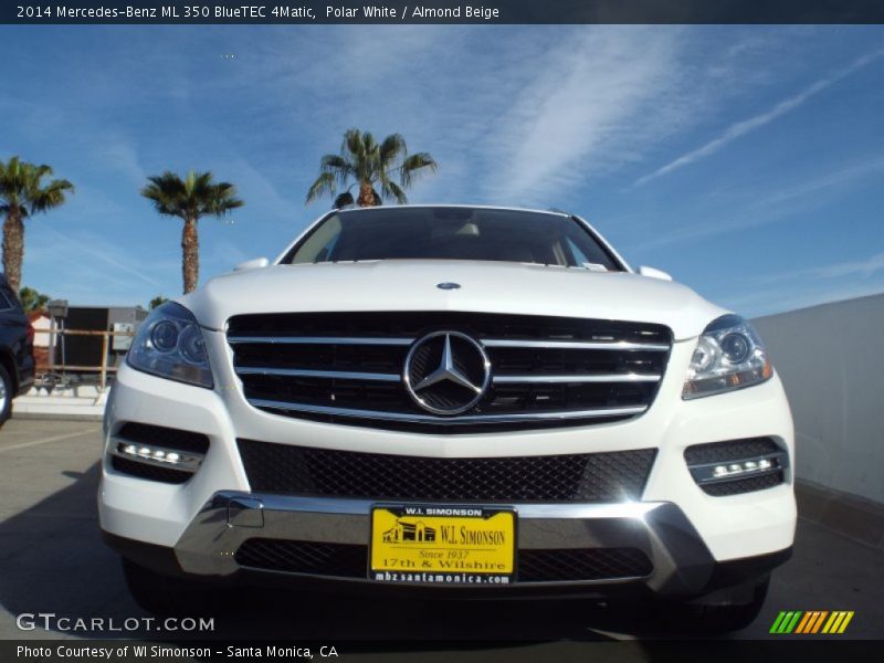 Polar White / Almond Beige 2014 Mercedes-Benz ML 350 BlueTEC 4Matic