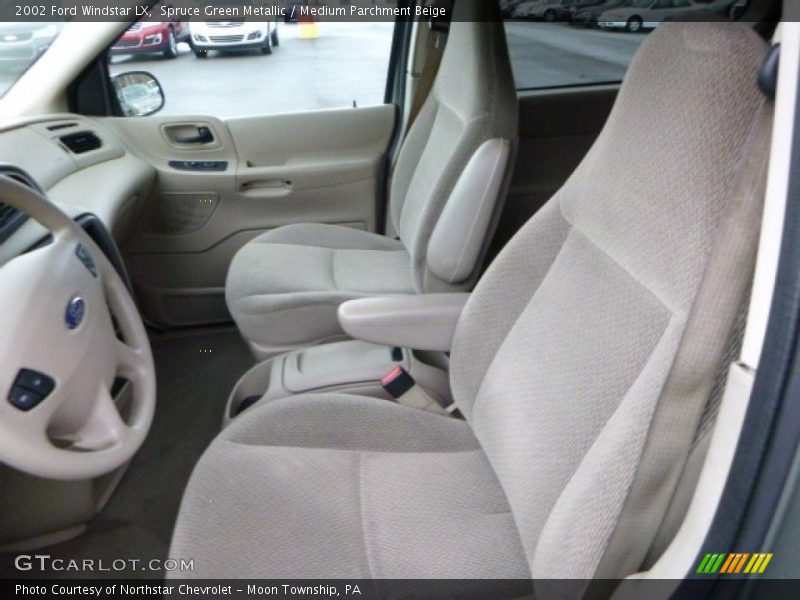 Spruce Green Metallic / Medium Parchment Beige 2002 Ford Windstar LX