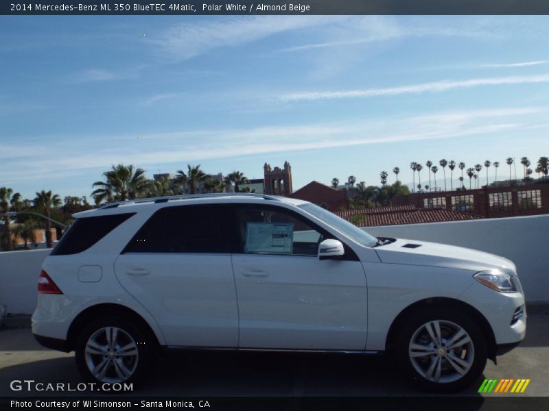 Polar White / Almond Beige 2014 Mercedes-Benz ML 350 BlueTEC 4Matic