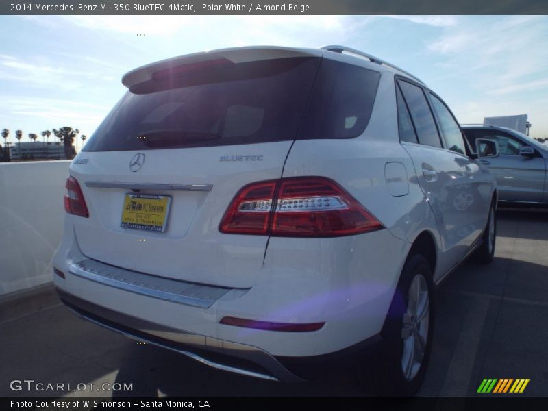 Polar White / Almond Beige 2014 Mercedes-Benz ML 350 BlueTEC 4Matic