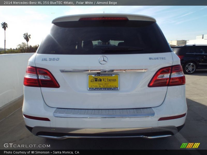 Polar White / Almond Beige 2014 Mercedes-Benz ML 350 BlueTEC 4Matic