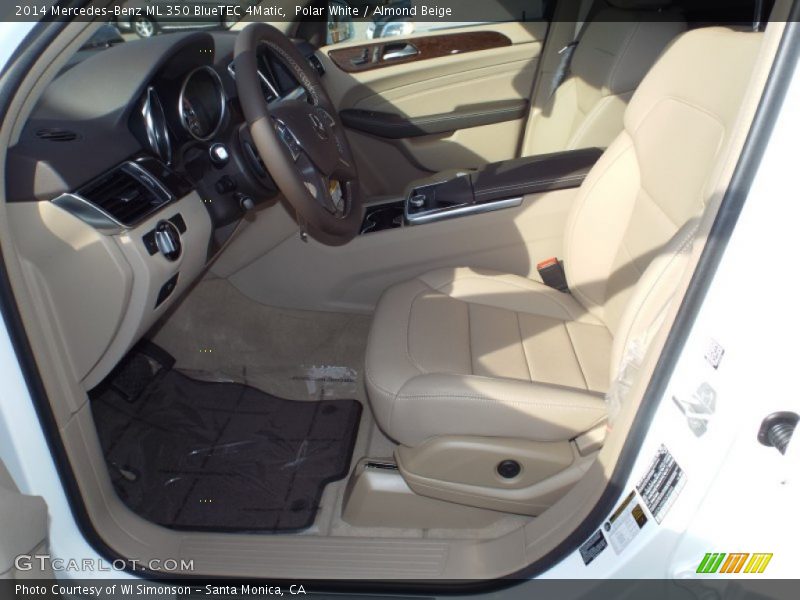 Polar White / Almond Beige 2014 Mercedes-Benz ML 350 BlueTEC 4Matic