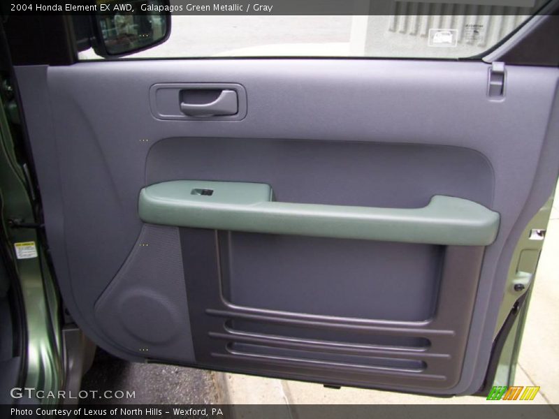 Galapagos Green Metallic / Gray 2004 Honda Element EX AWD