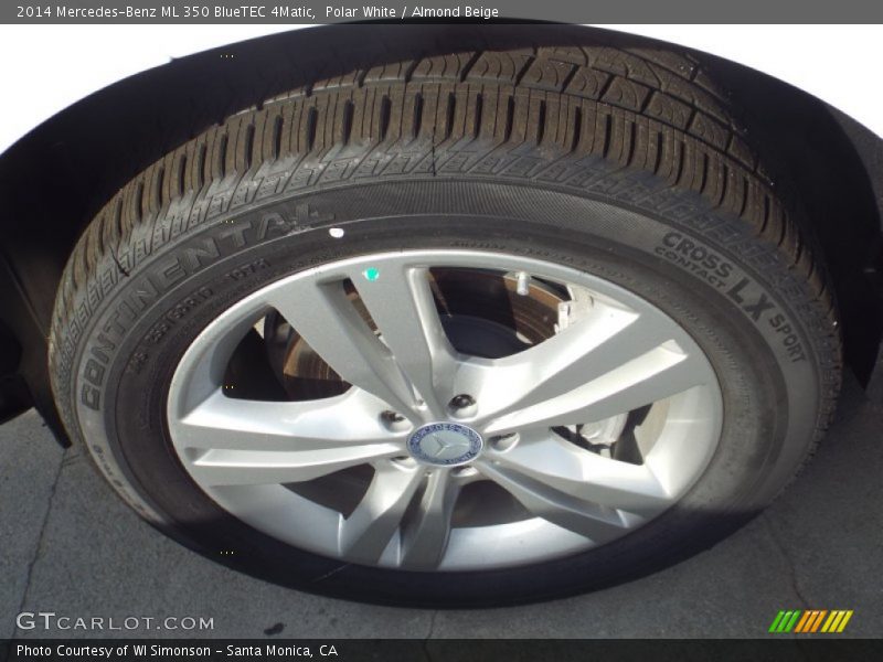 Polar White / Almond Beige 2014 Mercedes-Benz ML 350 BlueTEC 4Matic