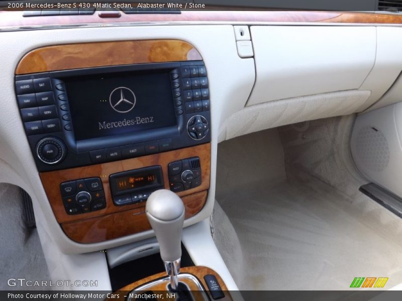 Alabaster White / Stone 2006 Mercedes-Benz S 430 4Matic Sedan
