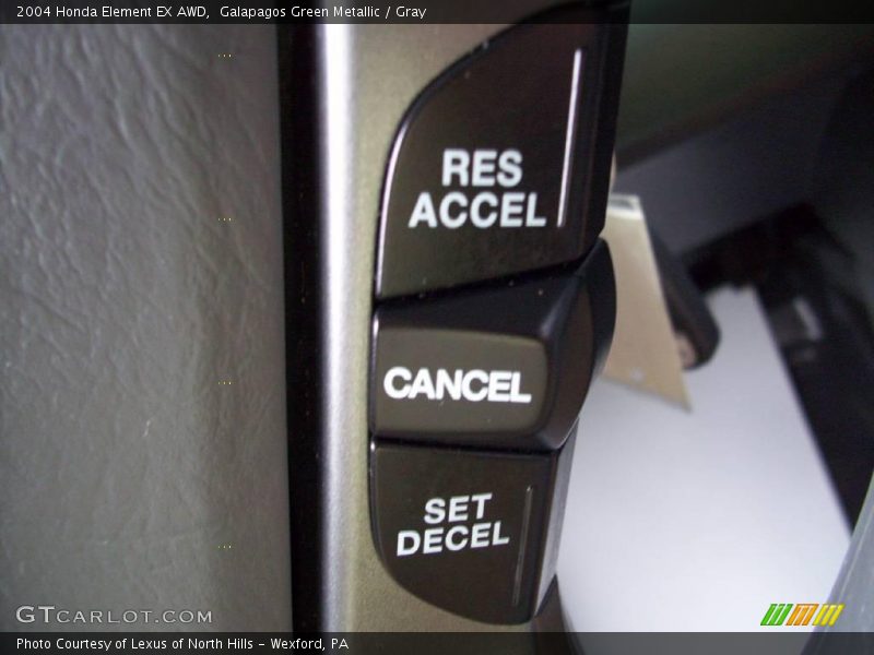 Galapagos Green Metallic / Gray 2004 Honda Element EX AWD
