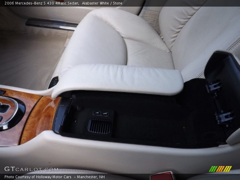 Alabaster White / Stone 2006 Mercedes-Benz S 430 4Matic Sedan