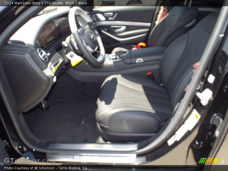 Black / Black 2014 Mercedes-Benz S 550 Sedan