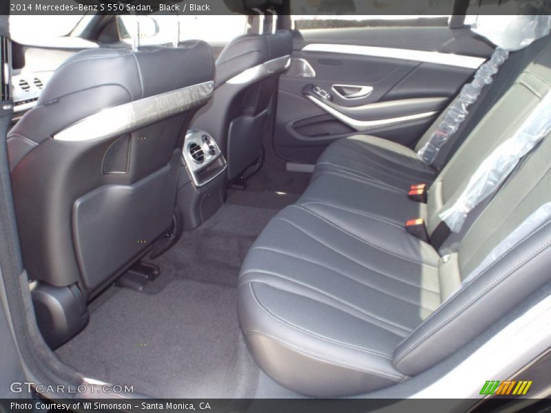 Black / Black 2014 Mercedes-Benz S 550 Sedan