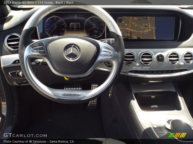 Black / Black 2014 Mercedes-Benz S 550 Sedan