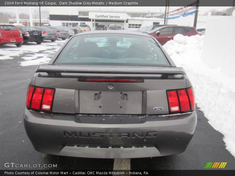 Dark Shadow Grey Metallic / Medium Graphite 2004 Ford Mustang V6 Coupe