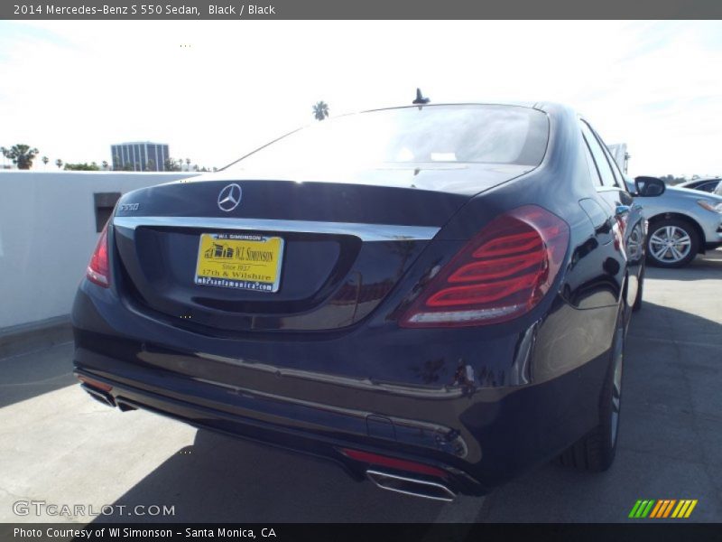 Black / Black 2014 Mercedes-Benz S 550 Sedan
