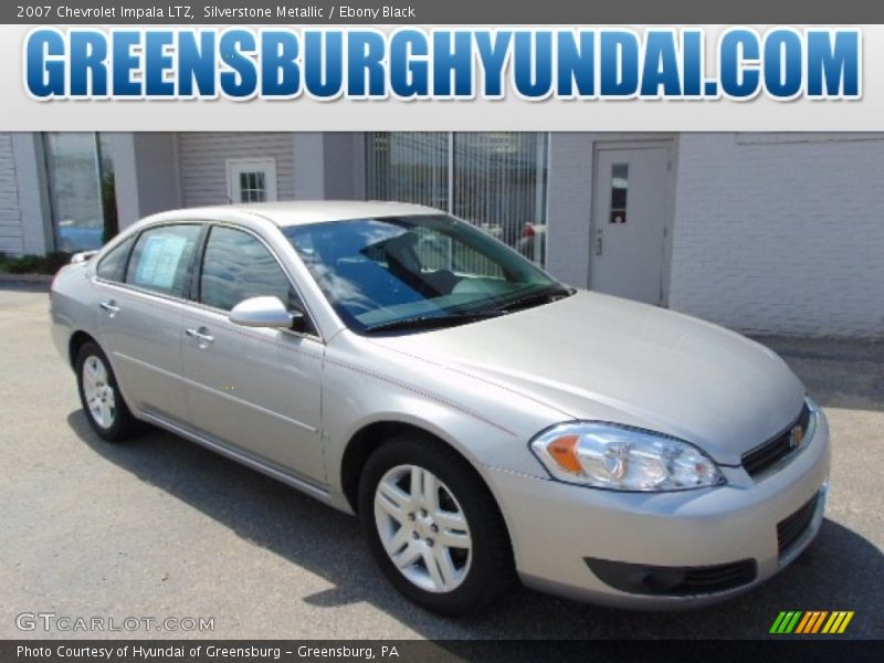Silverstone Metallic / Ebony Black 2007 Chevrolet Impala LTZ