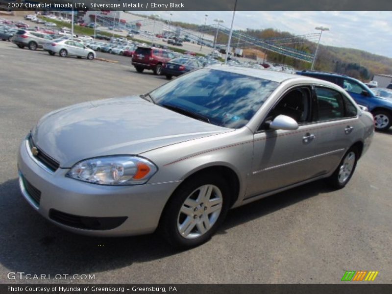 Silverstone Metallic / Ebony Black 2007 Chevrolet Impala LTZ