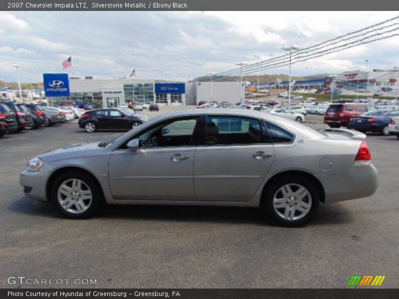 Silverstone Metallic / Ebony Black 2007 Chevrolet Impala LTZ