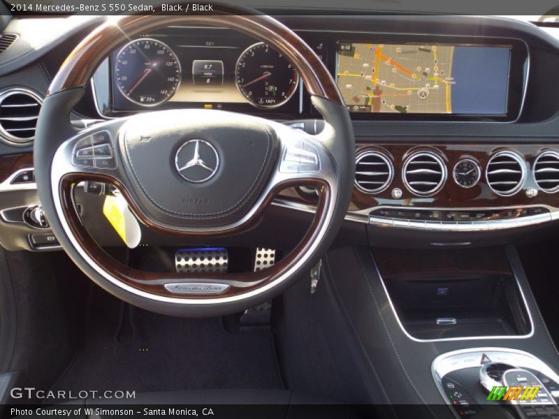 Black / Black 2014 Mercedes-Benz S 550 Sedan