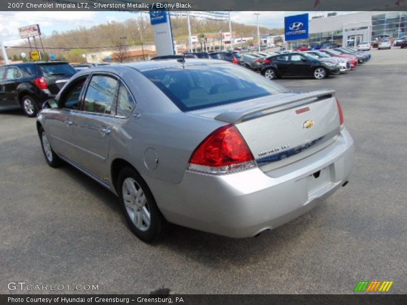 Silverstone Metallic / Ebony Black 2007 Chevrolet Impala LTZ