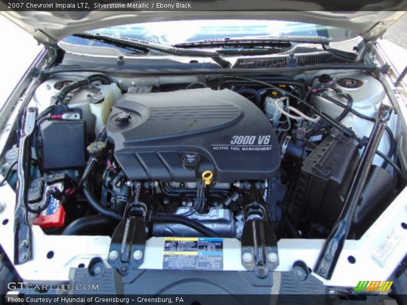 Silverstone Metallic / Ebony Black 2007 Chevrolet Impala LTZ